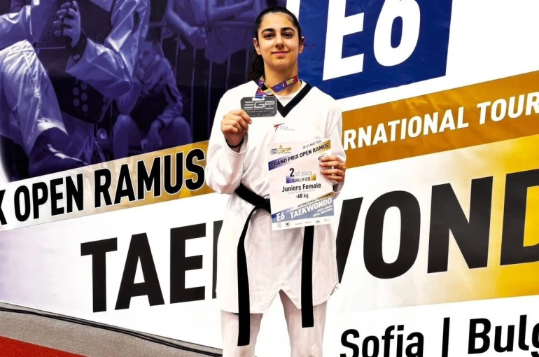 Ebrar Acar’dan Avrupa’da gümüş madalya 
