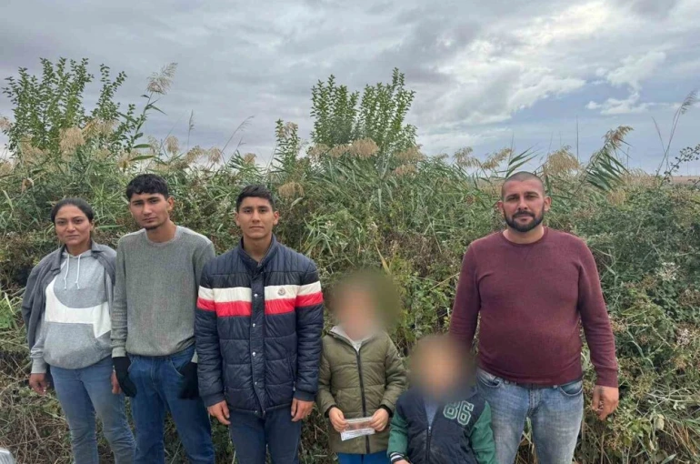 Edirne’de 6 kaçak göçmen yakalandı