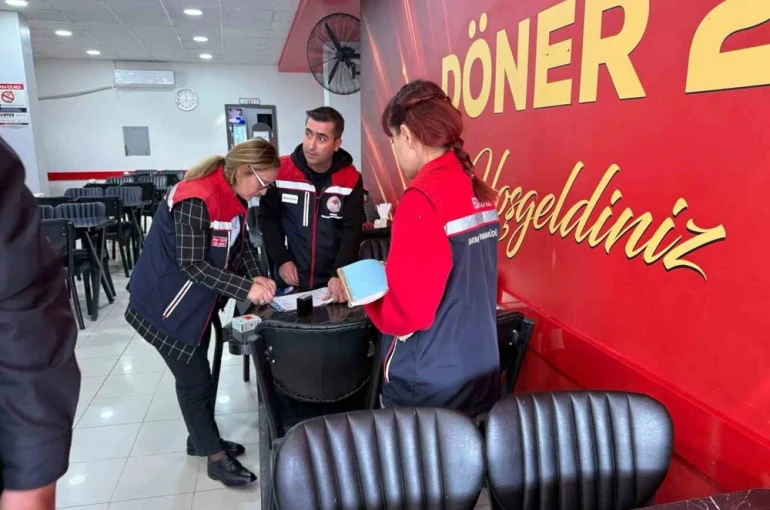 Edirne’de gıda işletmelerine eş zamanlı denetim