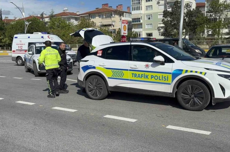 Edirne’de otomobil ile motosiklet çarpıştı: 1 yaralı