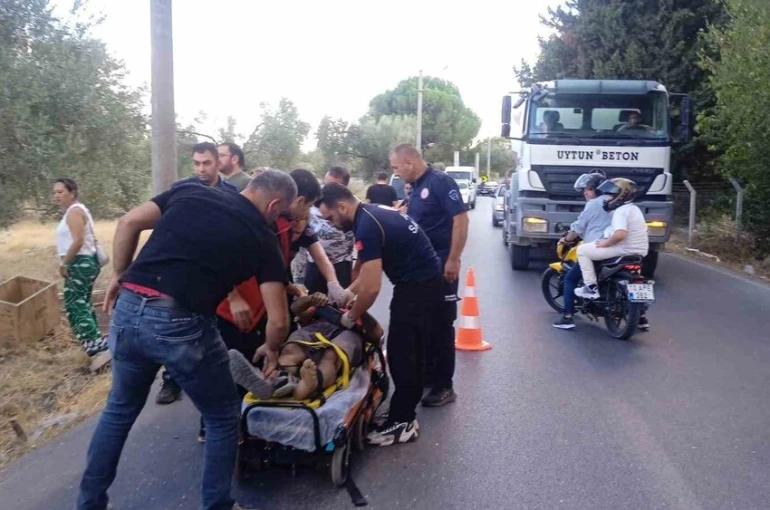 Edremit’te trafik kazası: 1 yaralı