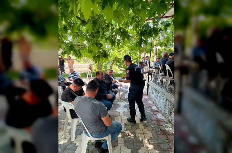 Eğirdir jandarmasından boğulma vakalarına karşı farkındalık çalışması