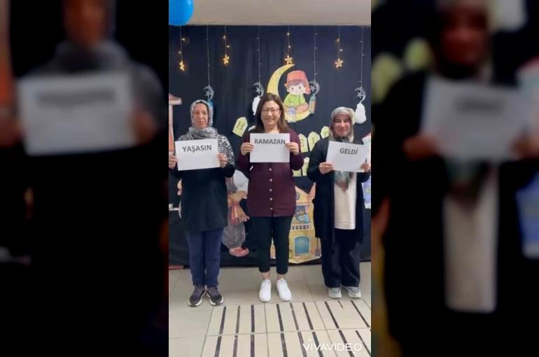 Eğitimcilerden dikkat ceken Ramazan etkinliği
