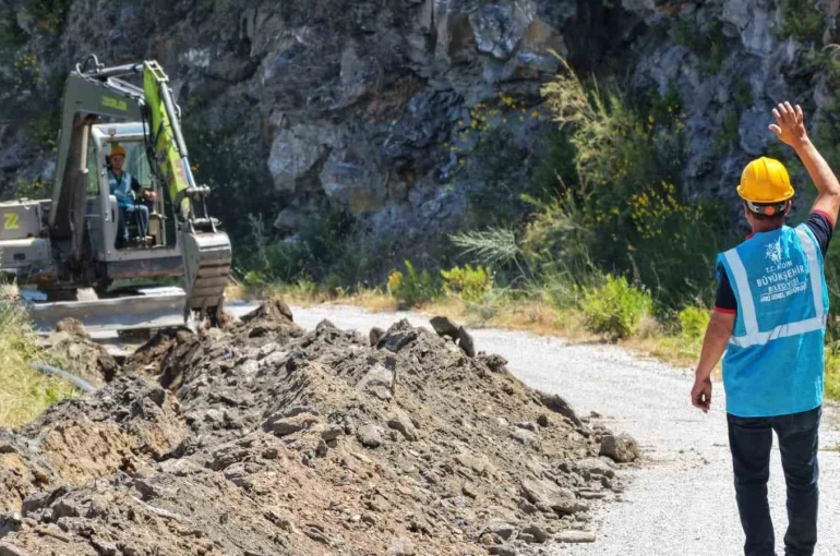 Eğrikavak’ta 7 kilometrelik içme suyu hattı yenileniyor
