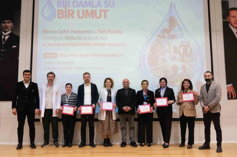 El emeği ürünler Afrika’da açılacak su kuyusuna umut oldu