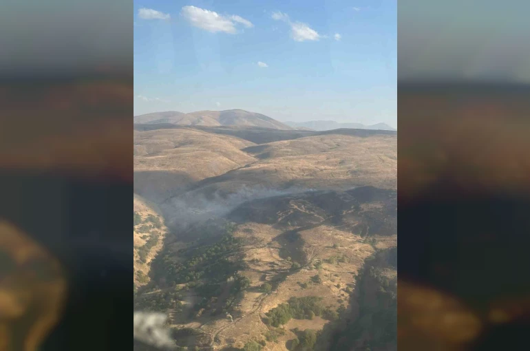 Elazığ’da kırsal alan yangını kontrol altına alındı