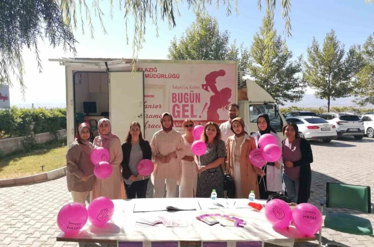Elazığ’da meme kanseri farkındalık çalışması