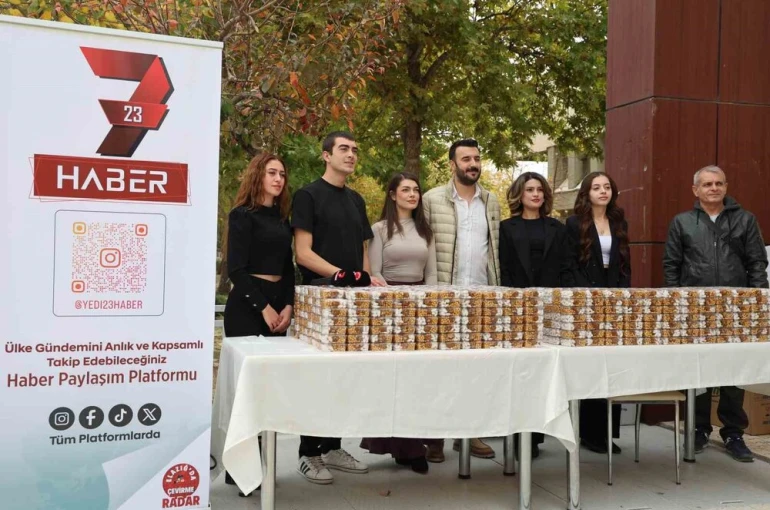 Elazığ’da öğrencilere yöresel lezzet ikramı