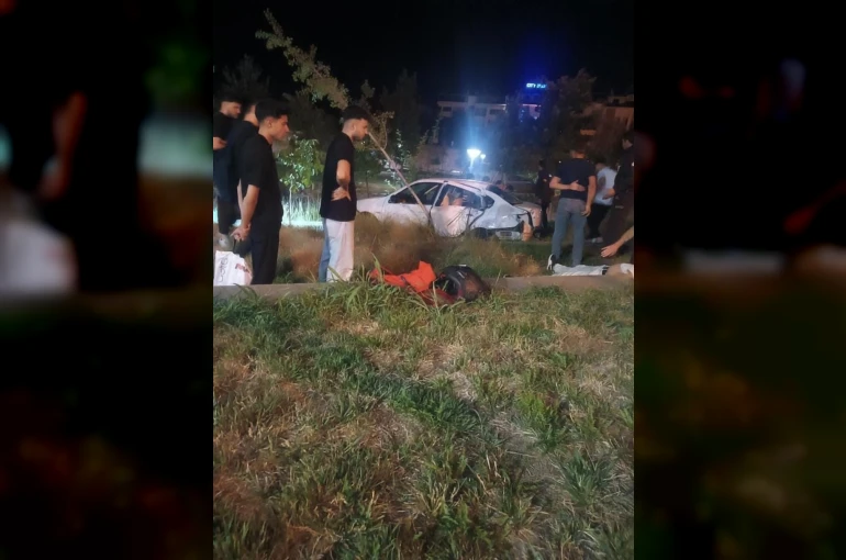 Elazığ’da otomobil Millet Bahçesi’ne girdi: 5 yaralı