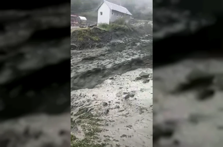 Elazığ’da sağanak sonrası sel 