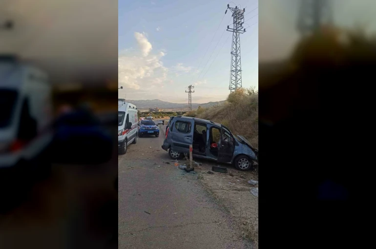Elazığ’da trafik kazası: 4 yaralı