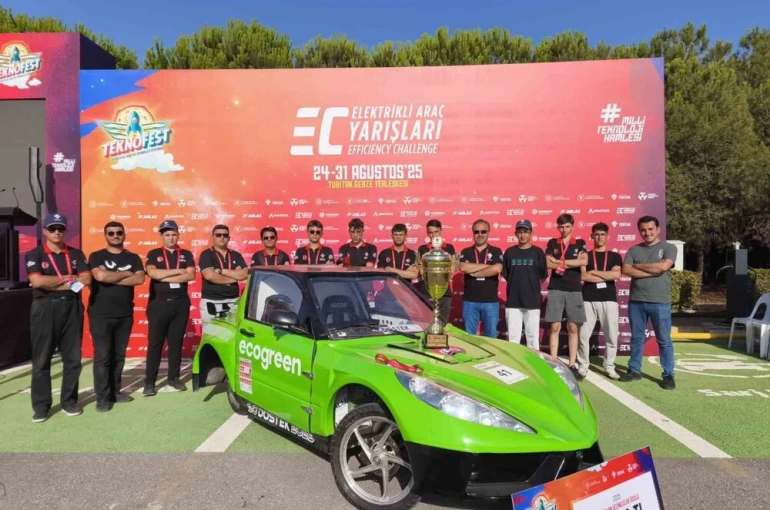 Elektrikli araç ’Ecogreen’ tasarımda Türkiye 1.’si oldu
