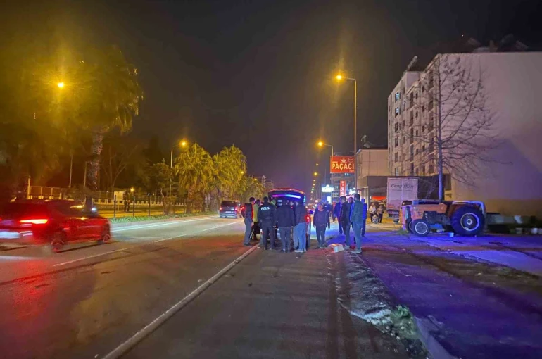 Emekli polis memuru kazada hayatını kaybetti: O anlar kamerada