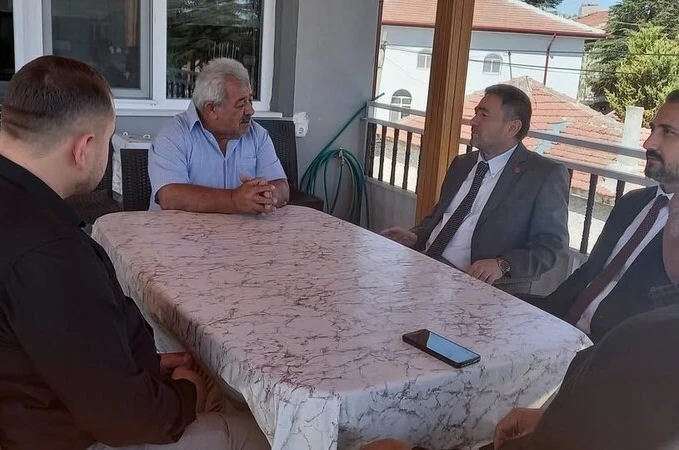 Emirdağ Müftüsü Eker’den Kıbrıs Gazisi Ali Yüksel’e ziyaret