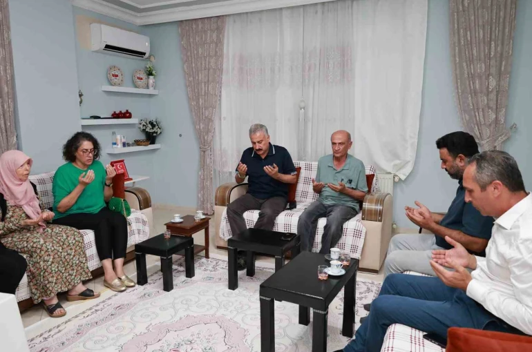 Emniyet Müdürü Aktaş’tan şehit ailesine vefa