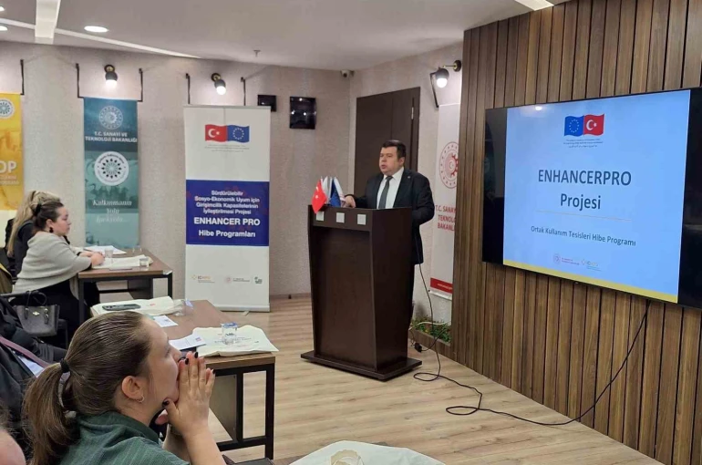 ENHANCER PRO ortak kullanım tesisleri hibe programı paydaşlara tanıtıldı