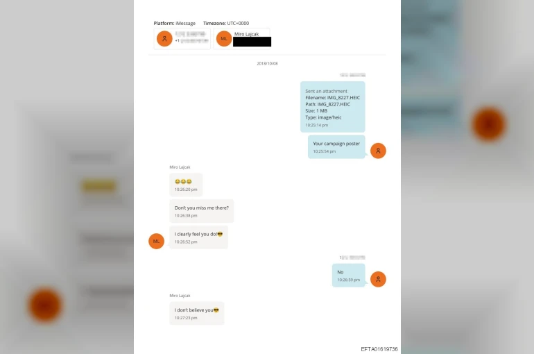 Epstein ile yazışmaları ortaya çıkan Slovakya Ulusal Güvenlik Danışmanı istifa etti