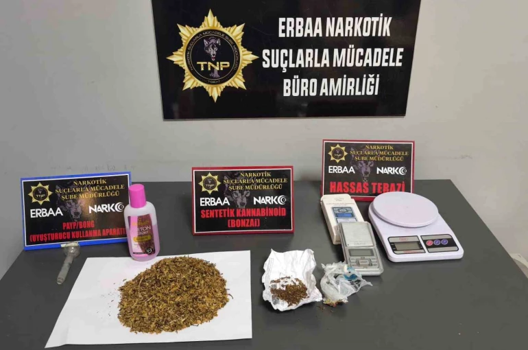 Erbaa’da uyuşturucu operasyonu: 3 gözaltı