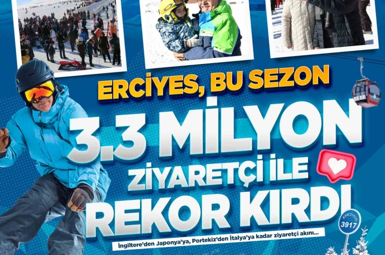 Erciyes, tarihin en uzun sezonunu yaşadı