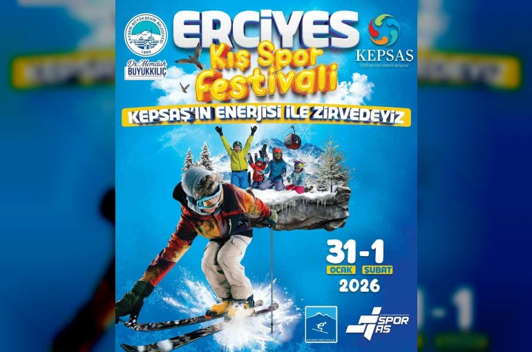Erciyes’te Kış Spor Festivali heyecanı