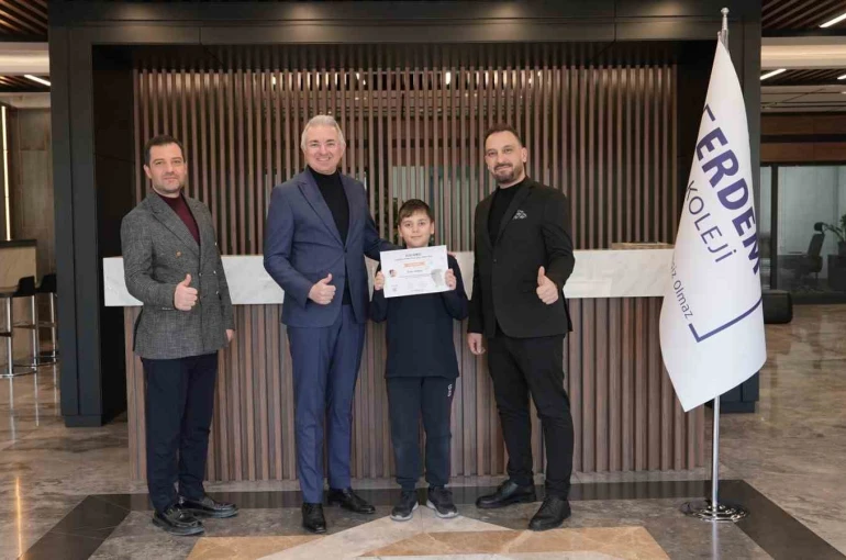 Erdem Koleji öğrencisinden uluslararası arenada üst düzey başarı