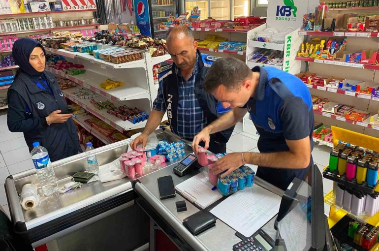 Erzincan’da 372 markete eş zamanlı denetim: tarihi geçmiş ürünler imha edildi