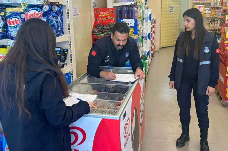 Erzincan’da marketlere sıkı denetim