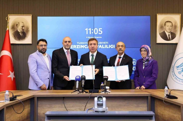 Erzincan’da özel eğitim meslek okulu için imzalar atıldı