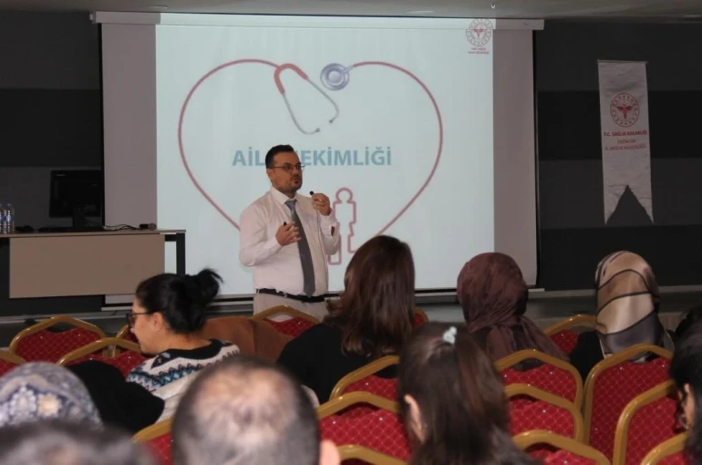 Erzincan’da sağlık eğitim programı düzenlendi