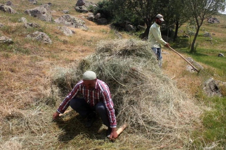 Erzincan’da vatandaşların kış hazırlığı