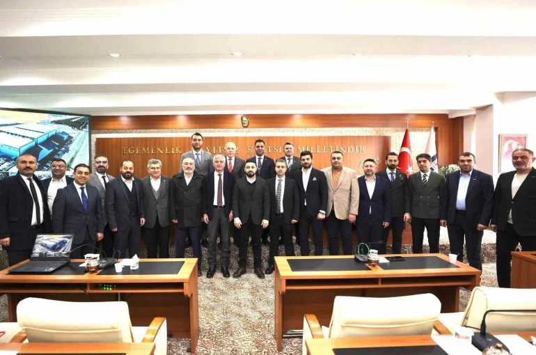 Erzurum ASKON’dan Büyükşehir Belediye Başkanı Sekmen’e nezaket ziyareti
