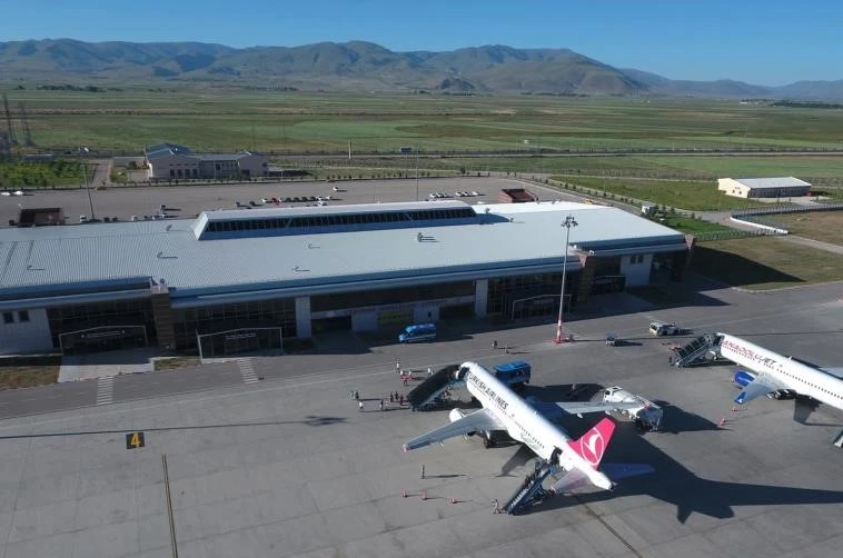 Erzurum Havalimanında 5 ayda 544 bin kişi uçtu