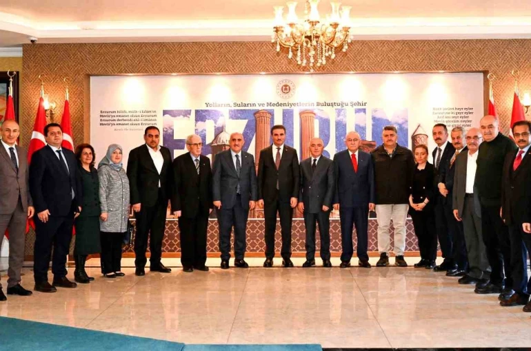 Erzurum Kent Konseyi’nden Vali Aydın Baruş’a ziyaret