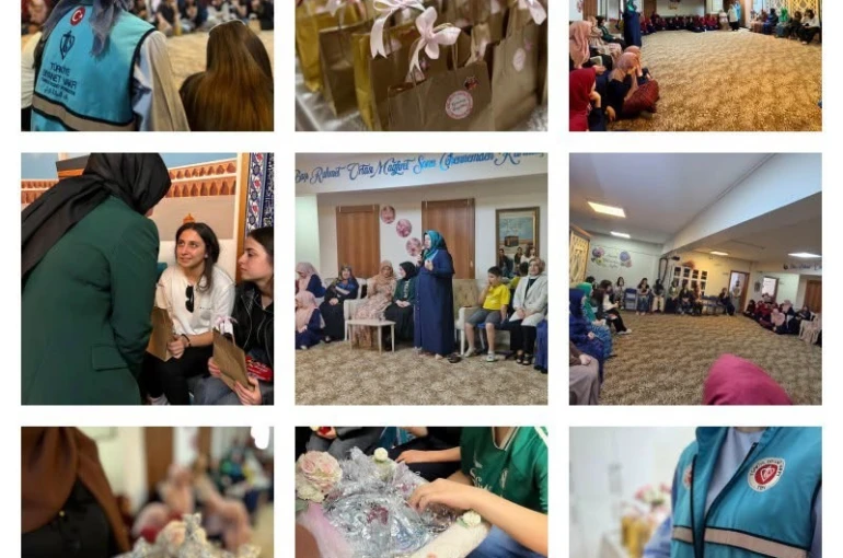 Erzurum’da hanımlardan anlamlı buluşma