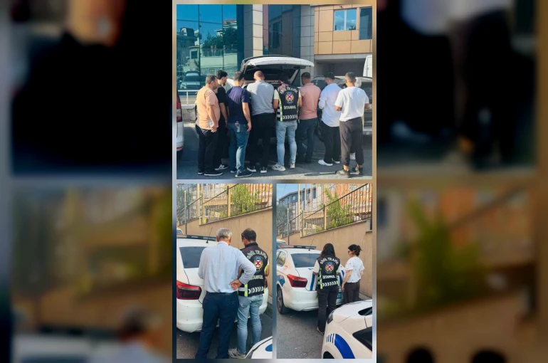 Esenler TEM’de trafiği felç eden düğün konvoyu kamerada 