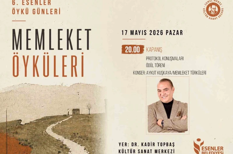 Esenler’de 6’ncı Öykü Günleri başlıyor 