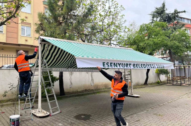 Esenyurt’ta camilerde bakım ve yenileme seferberliği