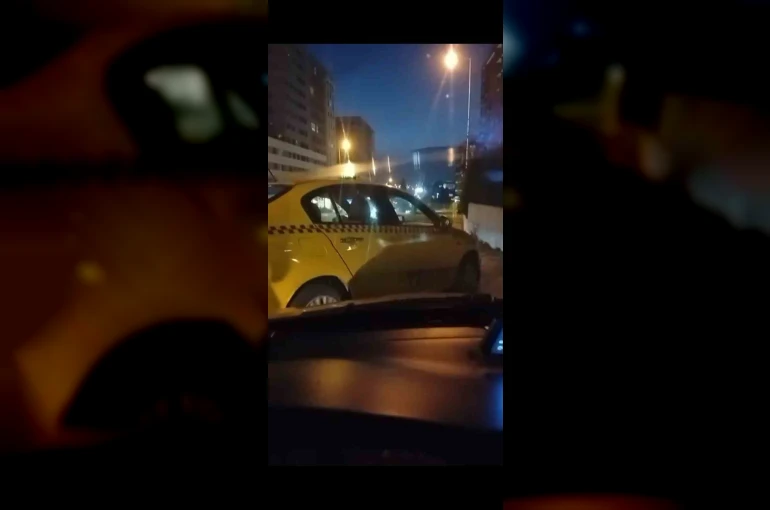 Esenyurt’ta kaçak mesken tutan taksiciler başka bir taksiciye böyle saldırdı