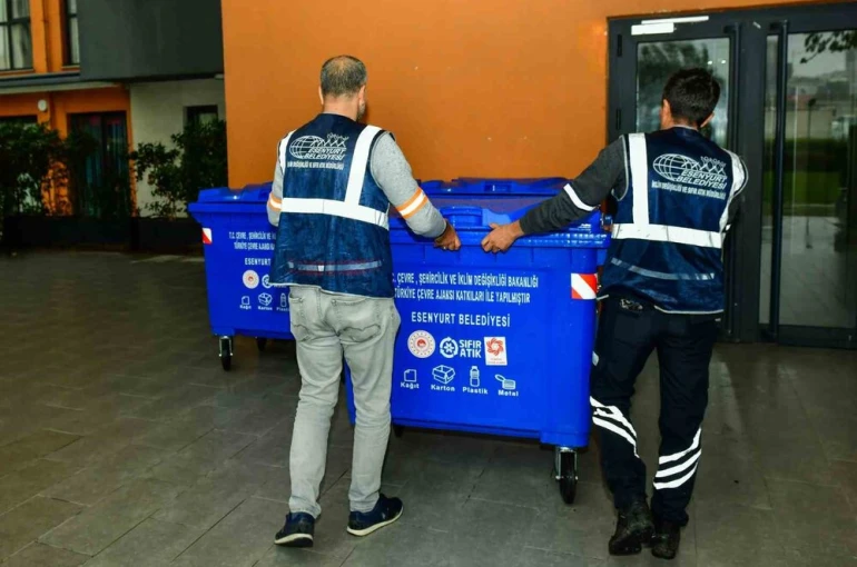 Esenyurt’ta sitelerde geri dönüşüm seferberliği başladı