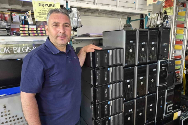 Eski bilgisayarlar yenilenerek farklı alanlarda ihtiyaç karşılamayı sürdürüyor