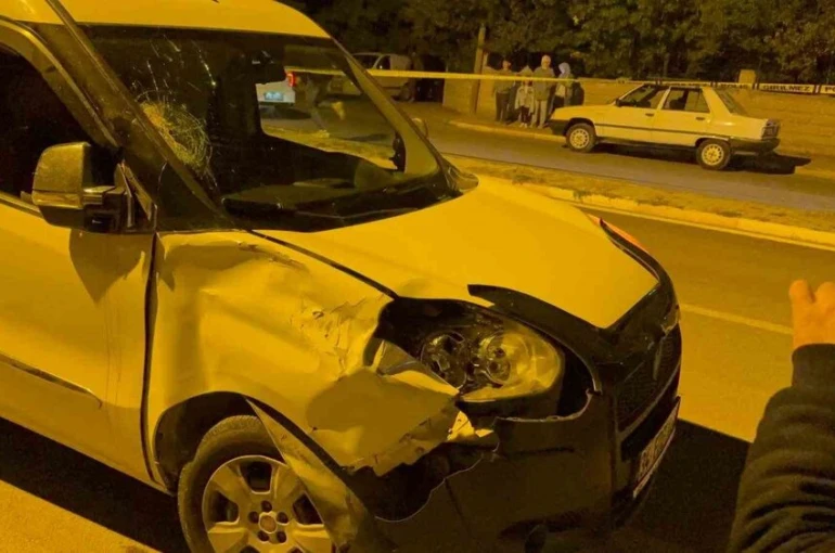 Eski muhtarın öldüğü kaza güvenlik kamerasında