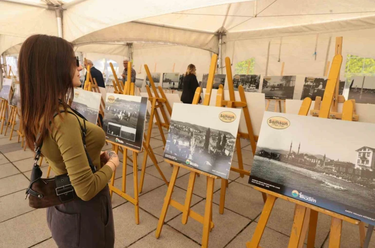Eski Samsun fotoğrafları yoğun ilgi gördü