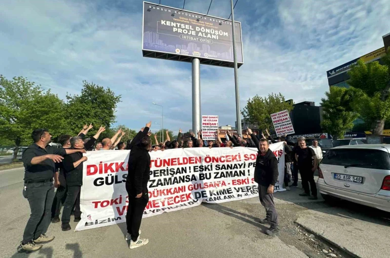 Eski sanayi esnafının Toybelen ısrarı: "330 iş yeri bizim olmalı" 
