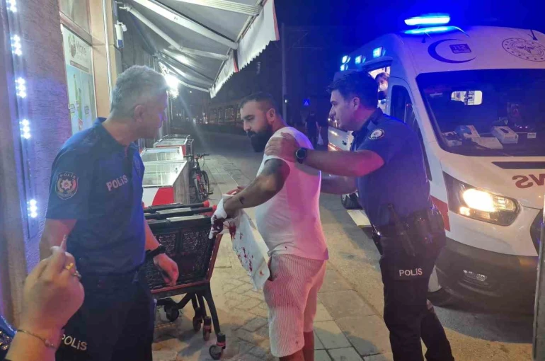 Eskişehir’de bıçaklı kavgada yaralanan şahıs: "Bana satırla vurmuşlar"