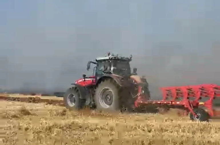 Eskişehir’de tarım arazisinde yangın paniği
