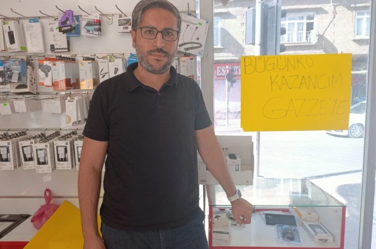 Esnaftan Gazze’ye anlamlı destek