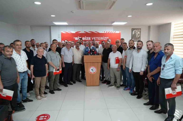 Esnaftan Samsunspor’a destek sözü