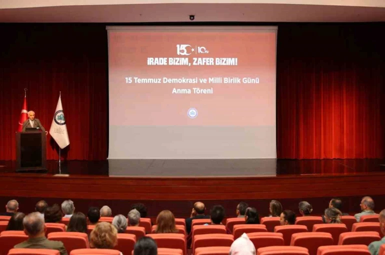 ESOGÜ’de 15 Temmuz Demokrasi ve Milli Birlik Günü Anma programı düzenlendi
