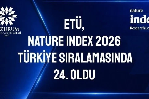 ETÜ, Nature Index 2026 Türkiye sıralamasında 24. oldu 