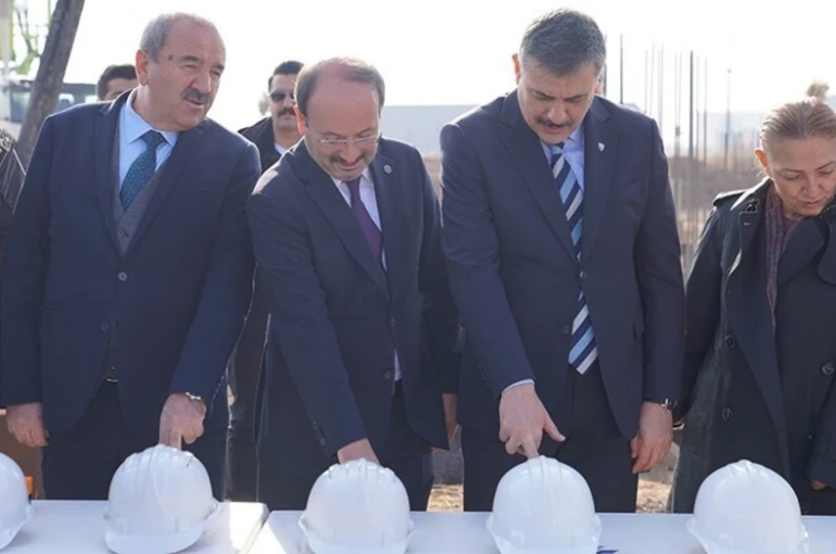 ETÜ Spor Bilimleri Fakültesi’nin yeni hizmet binasının temeli atıldı